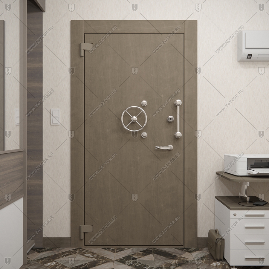 Внутренняя сейфовая стальная дверь "Прометей" БАСТИОН-8_2