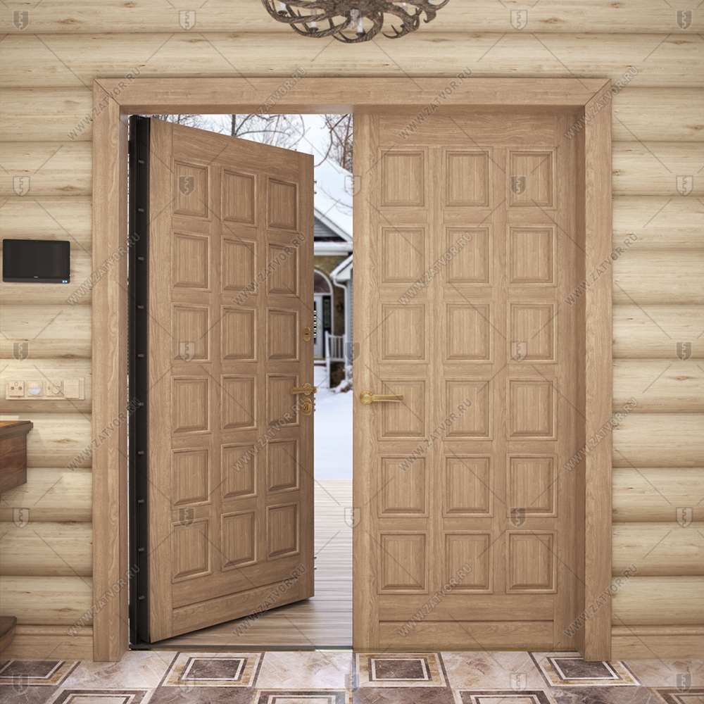 Входная группа для коттеджа на базе "Фоя" БАСТИОН-2_9