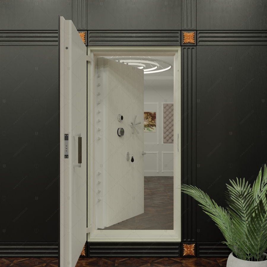 Комплект из двух дверей: внутренняя дверь "Мойра" БАСТИОН-3 и наружная дверь "Клото" БАСТИОН-1_7