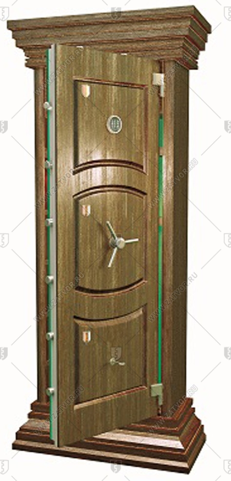 Оружейный взломостойкий шкаф в кабинет (I класс)_2