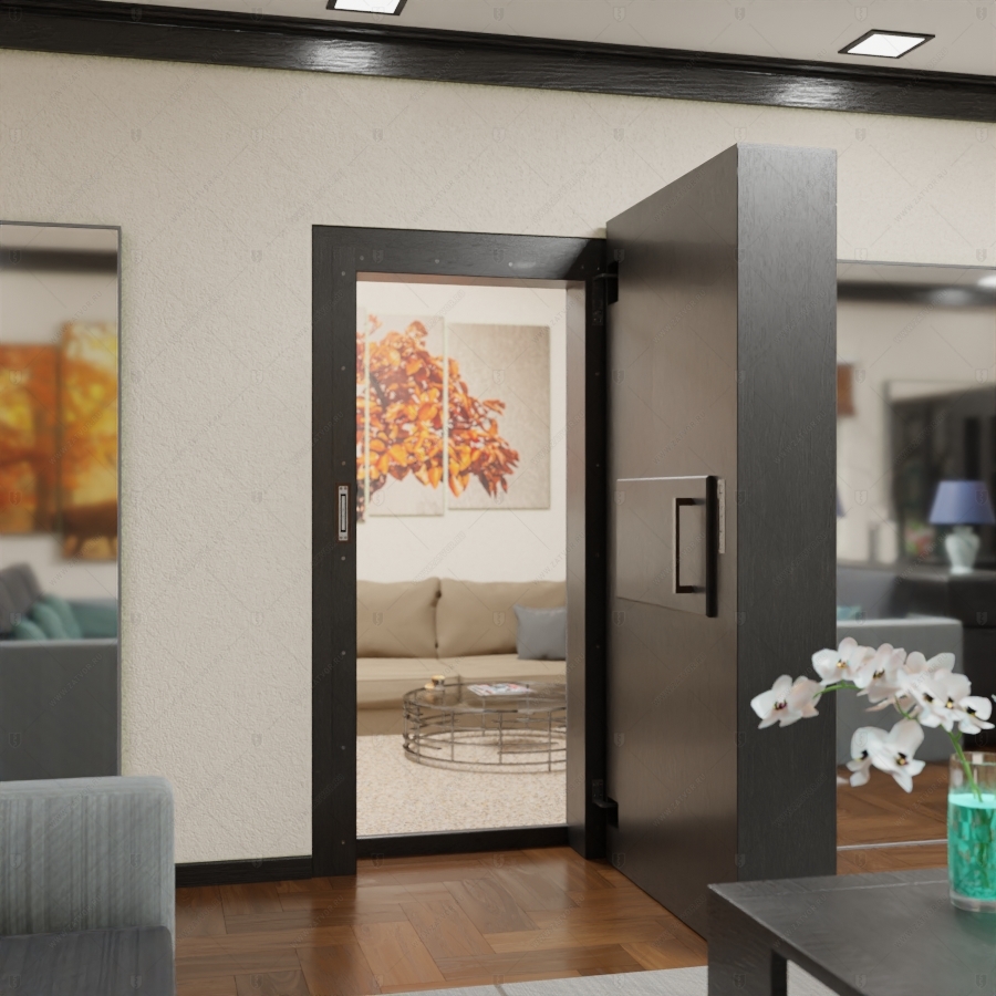 Шкаф распашной на колесах_6