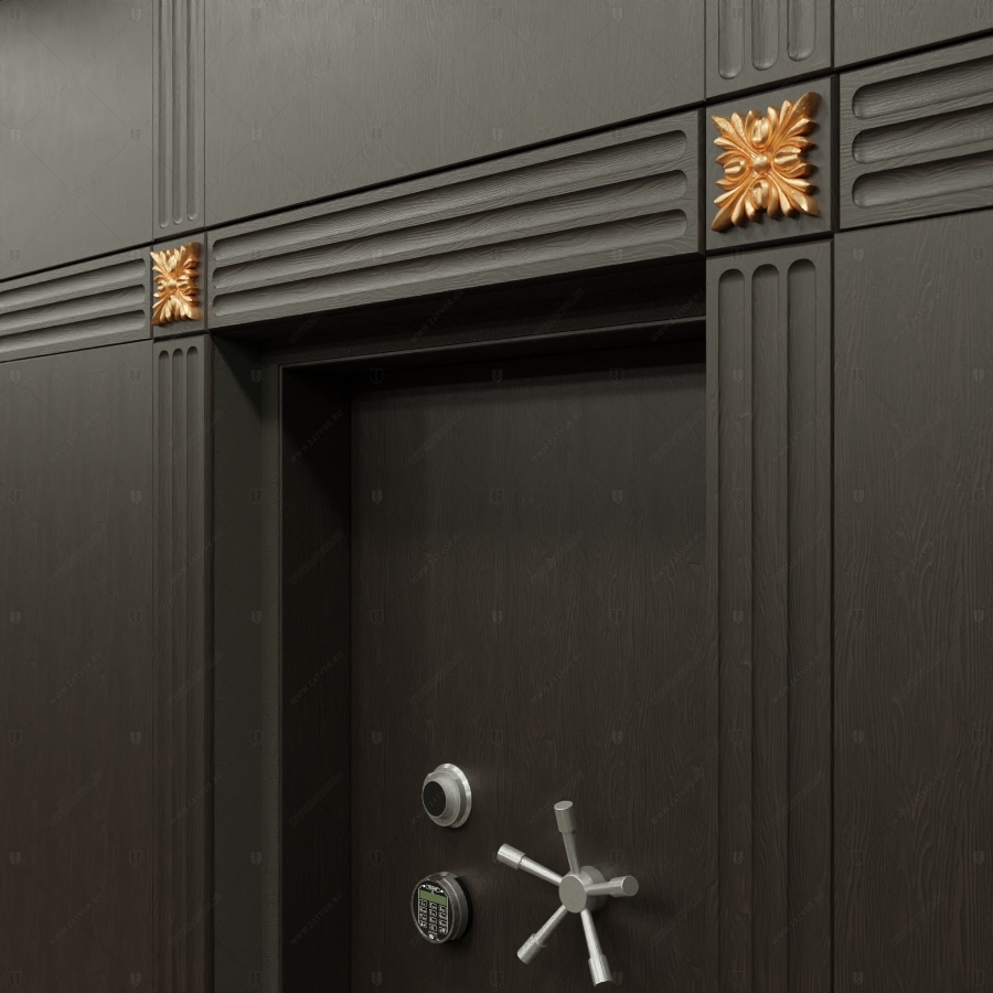 Пожаростойкая внутренняя стальная дверь "Мойра" БАСТИОН-3_8