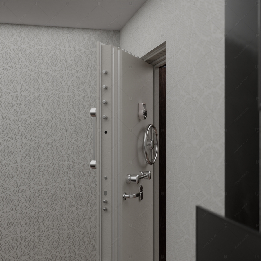 Пожаростойкая внутренняя стальная дверь "Дамис" БАСТИОН-4_7