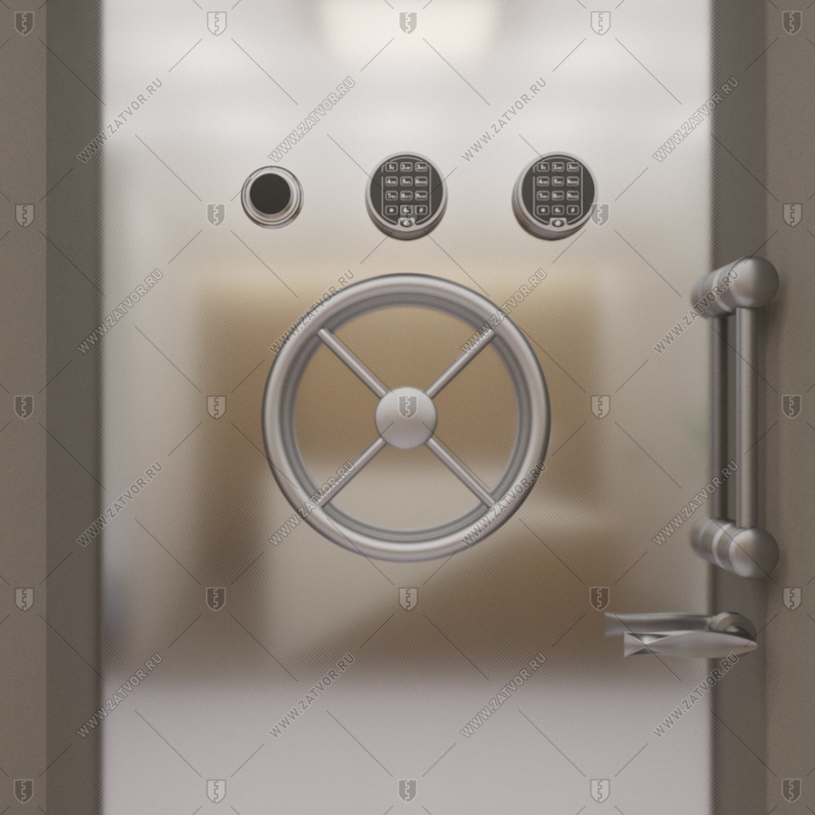 Взломостойкая внутренняя бронированная сейфовая дверь БАСТИОН-3 BR4 "Абес"_14