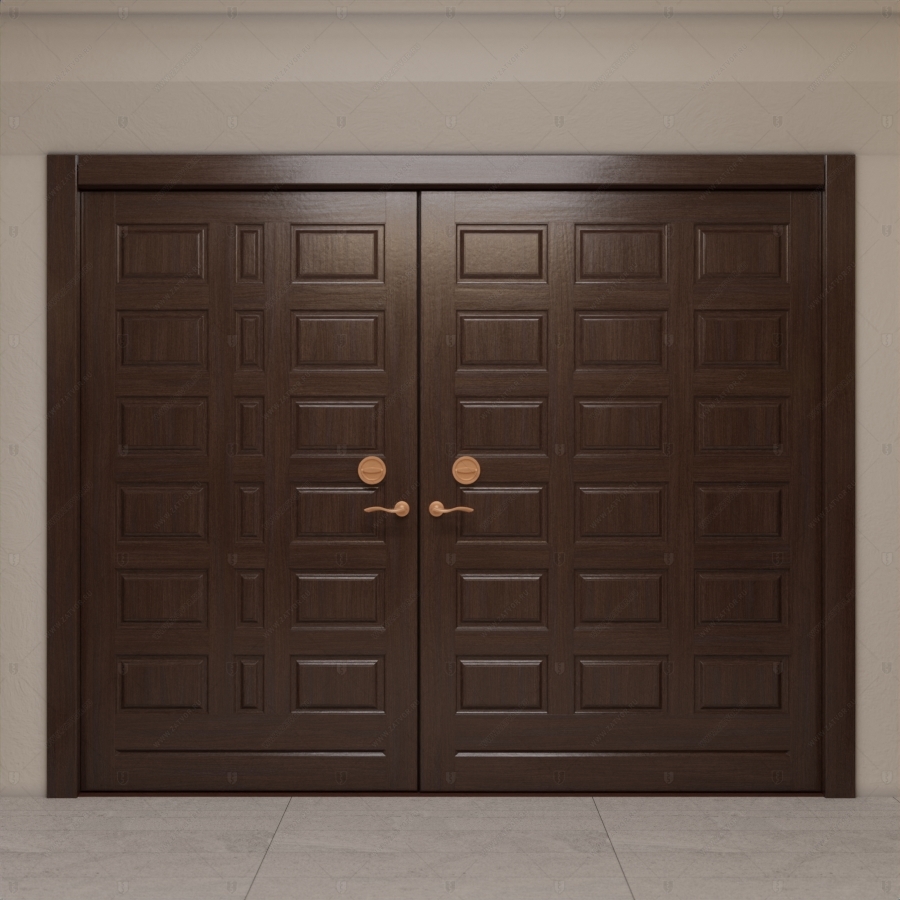 Пожаростойкие стальные ворота "Пик" БАСТИОН-3 EIS60_3