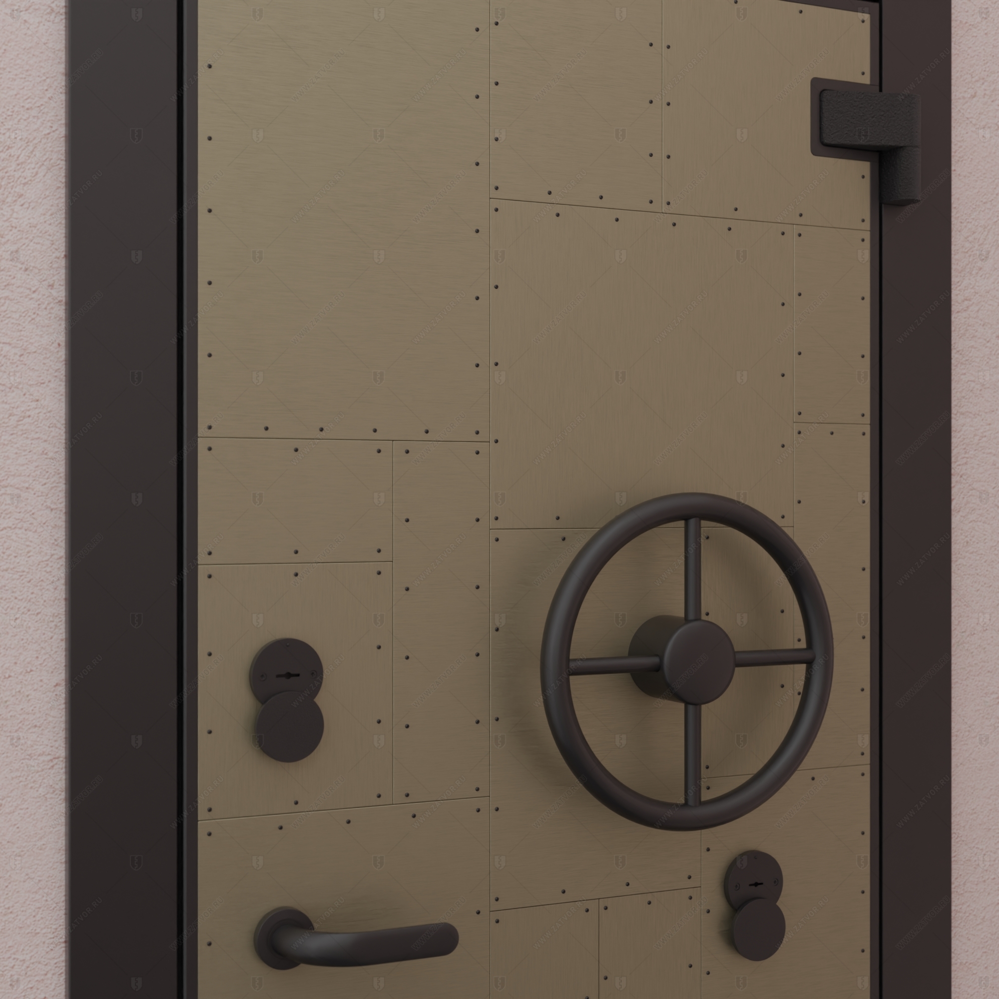 Панель МДФ с вставкой из зеркала, кожи, стали или алюминия