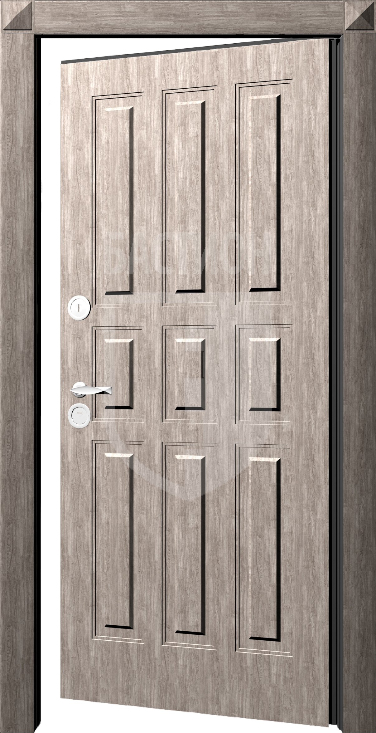 Конфигурация створки для интеграции с маскировочным шкафом