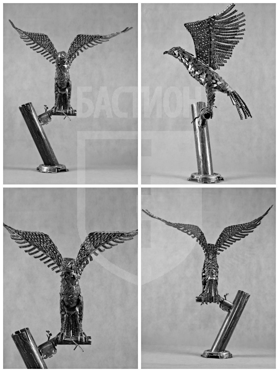 Металлическая декоративная фигурка "Орёл"_0