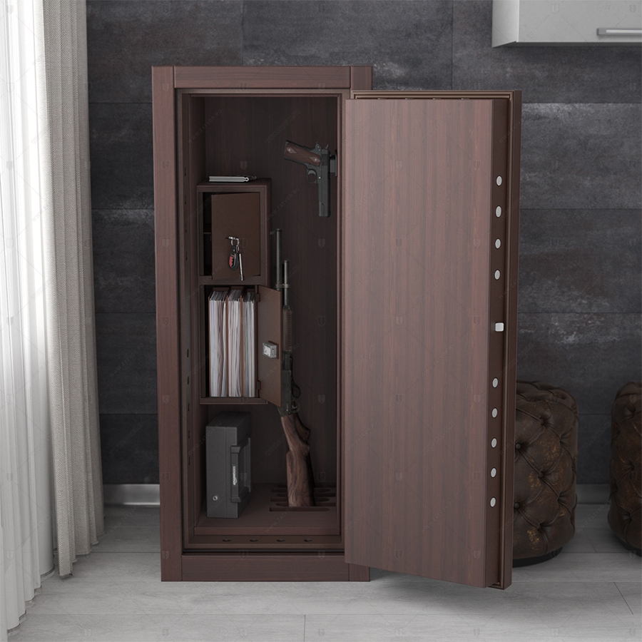 Обустройство места хранения одного ружья