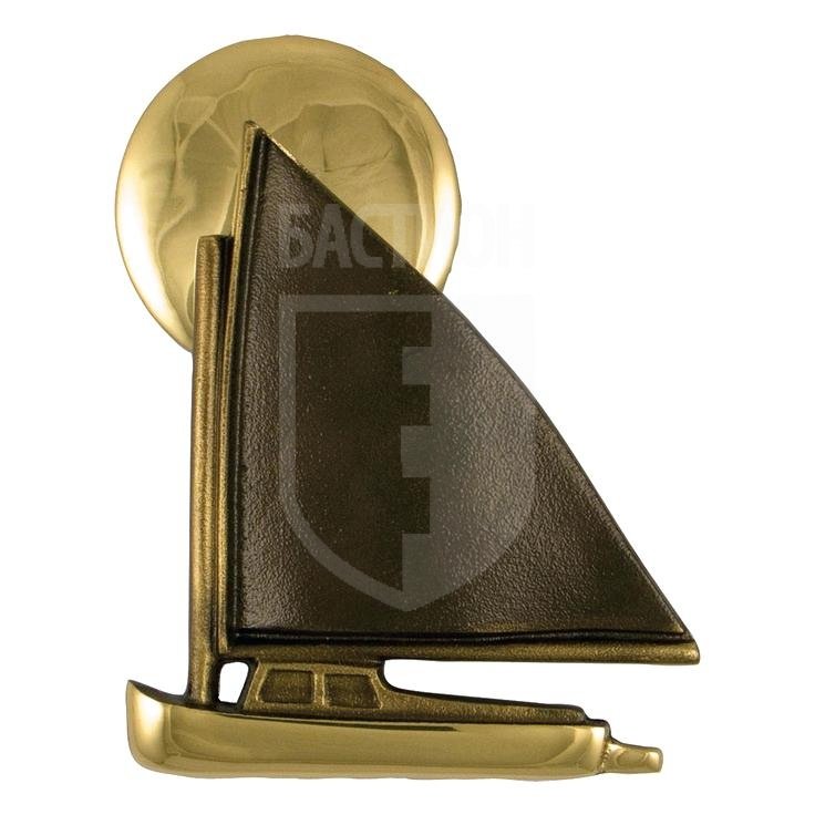 Кольцо-стучалка Лодка