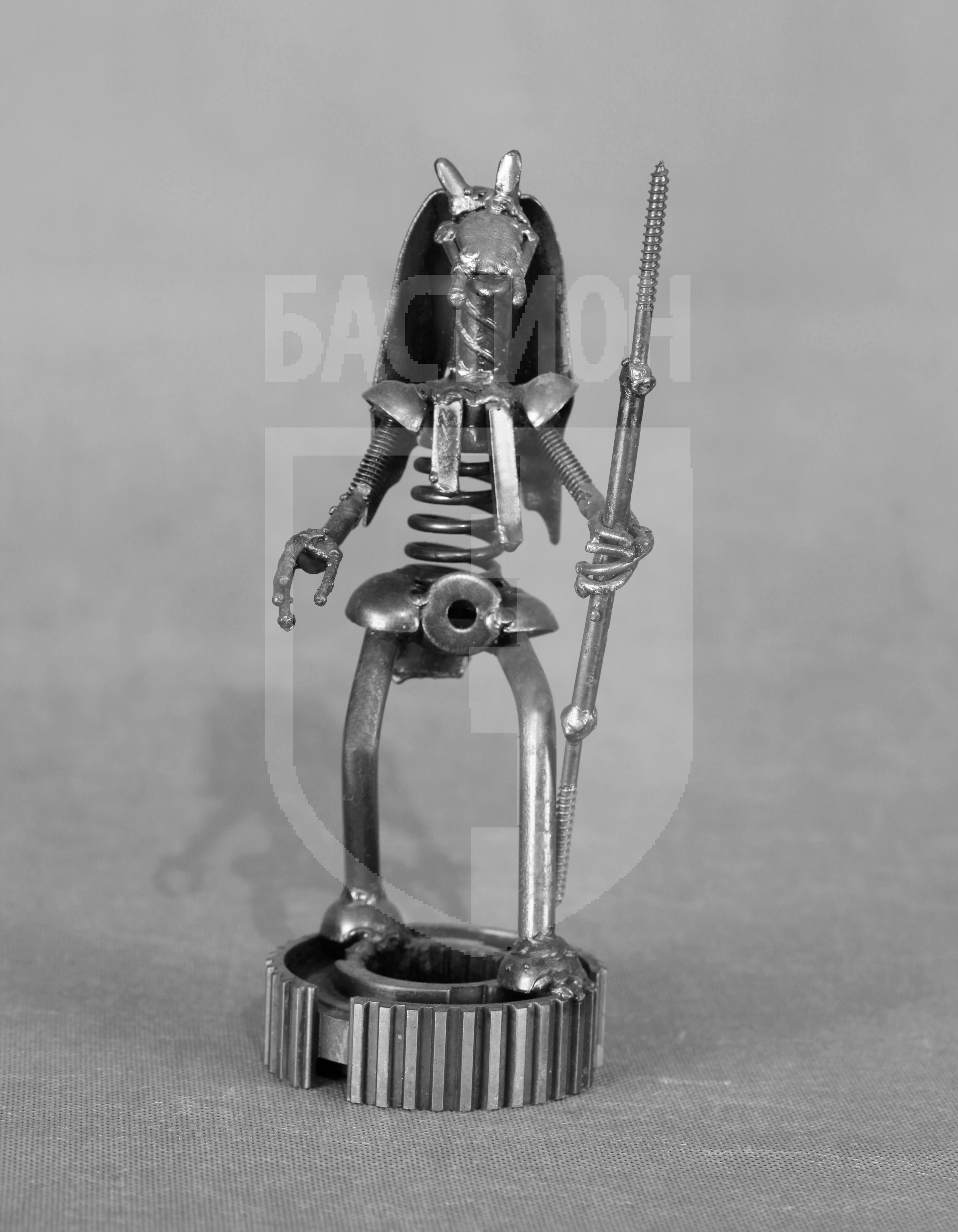 Металлическая декоративная фигурка "Фараон"_0