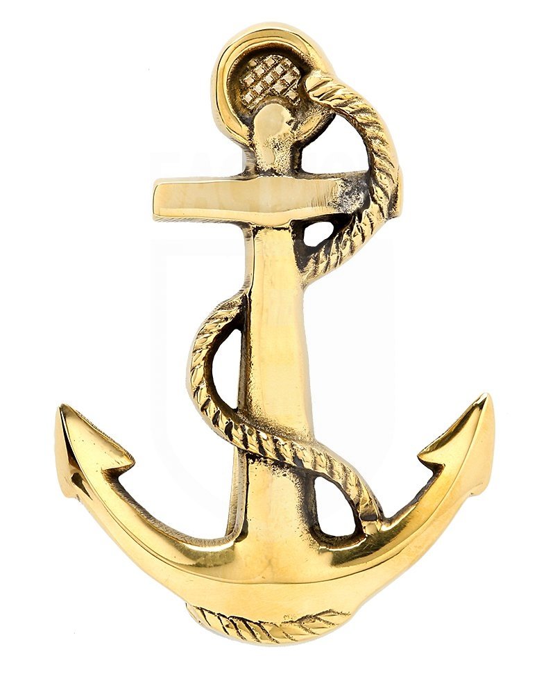 Кольцо-стучалка Якорь