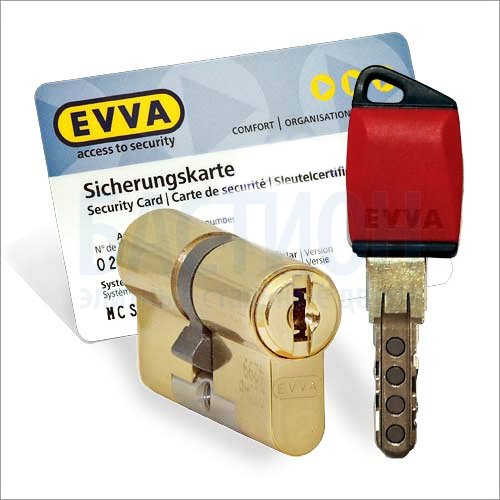 Цилиндр EVVA MCS (5 ключей)
