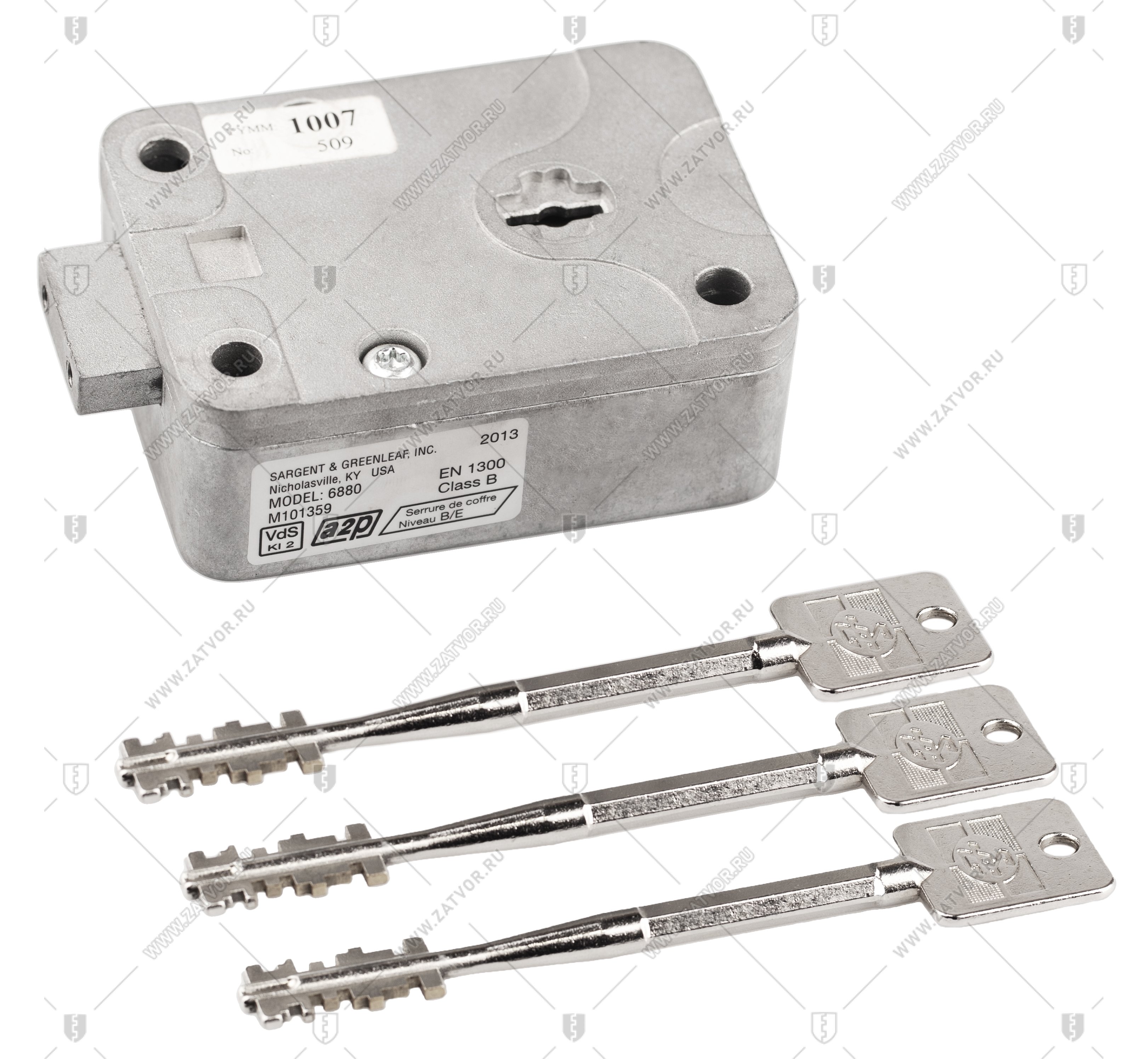 Сейфовый ключевой замок – блокиратор Sargent and Greenleaf (S&G) 6880 (3 ключа)