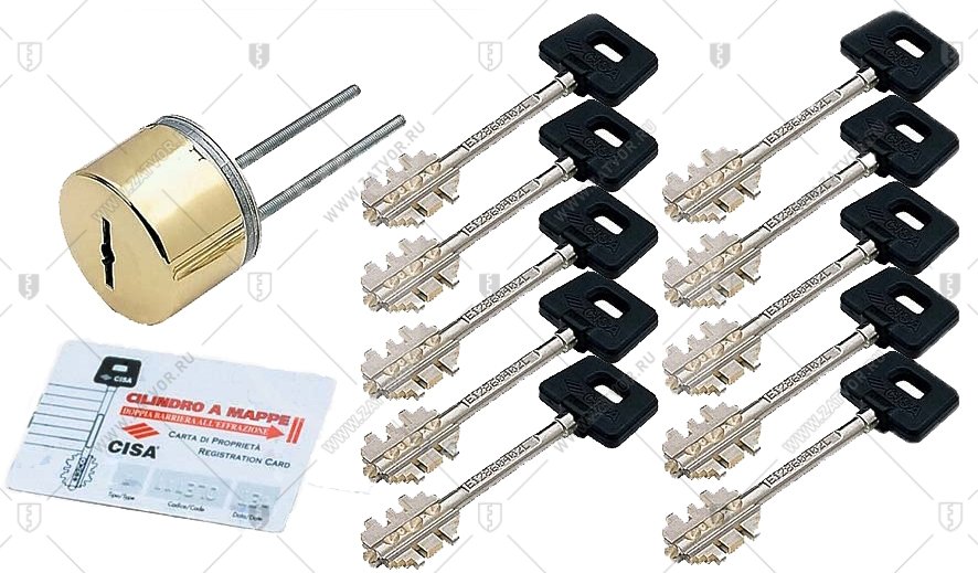 Пиновая накладка (шлюзовый механизм) CISA 02716 (5+5 ключей)