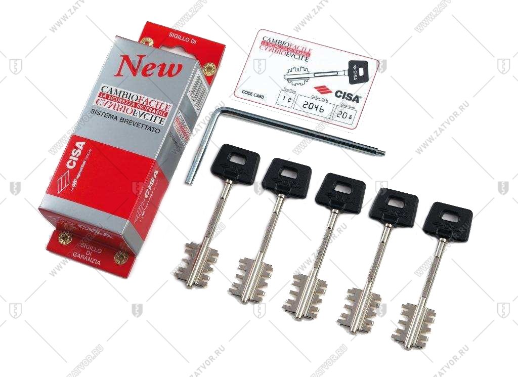 Ларчик (5 ключей 64 мм) CISA New Cambio Facile 06.520.61.1