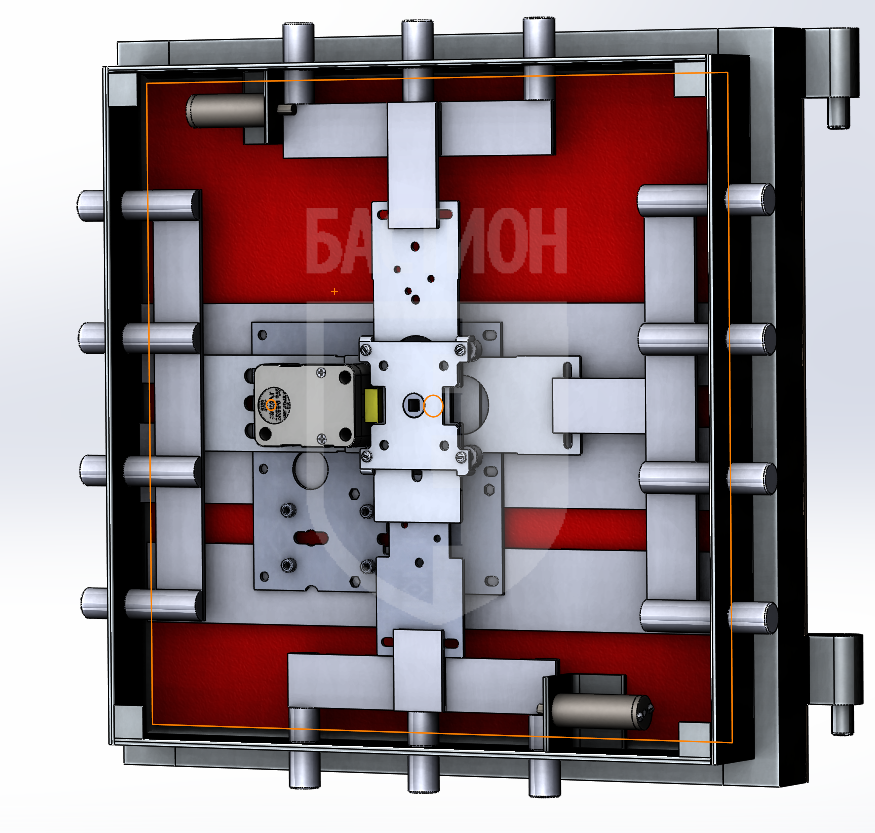 Подготовка внутренней поверхности створки под стеклянную панель