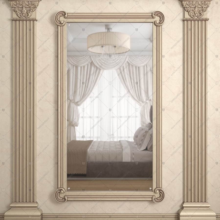 Панель-основа для скрытых дверей с багетной рамкой (под зеркало или картину)