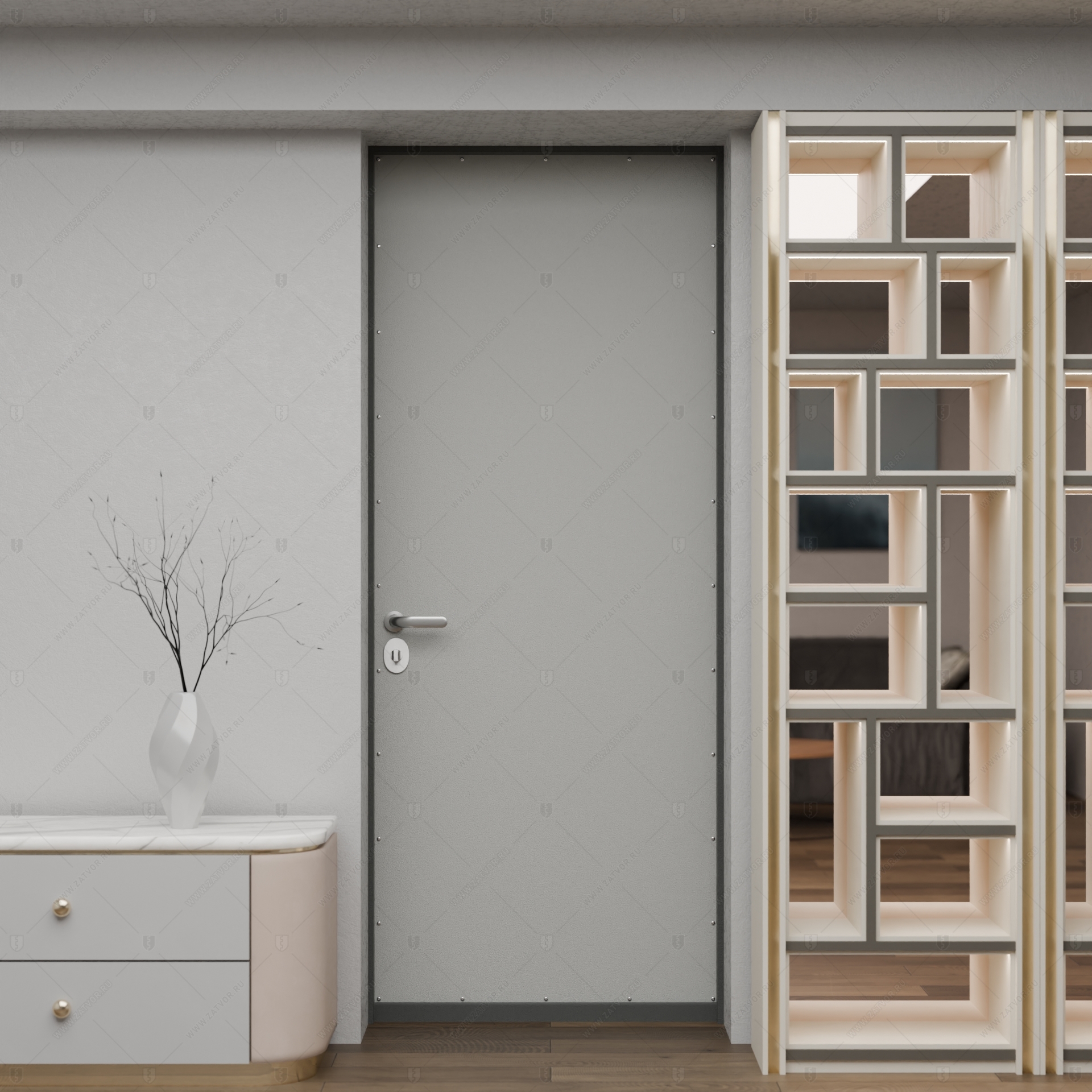 Взломостойкая входная дверь "Крон" БАСТИОН-1_1