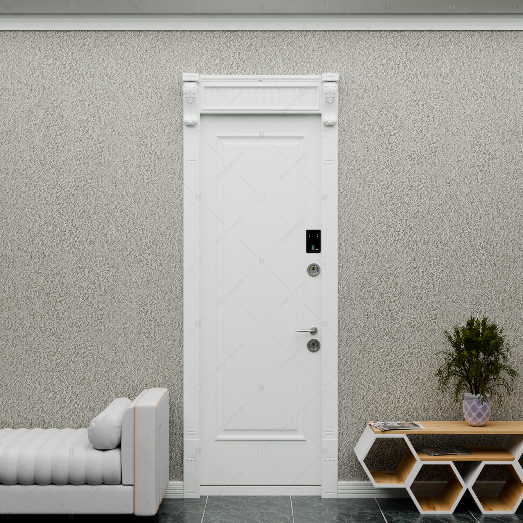 Взломостойкая входная дверь "Евримедонт" БАСТИОН-1