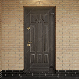 Пожаростойкая бронированная входная дверь "Феодамант" БАСТИОН-3 BR4 EIS60