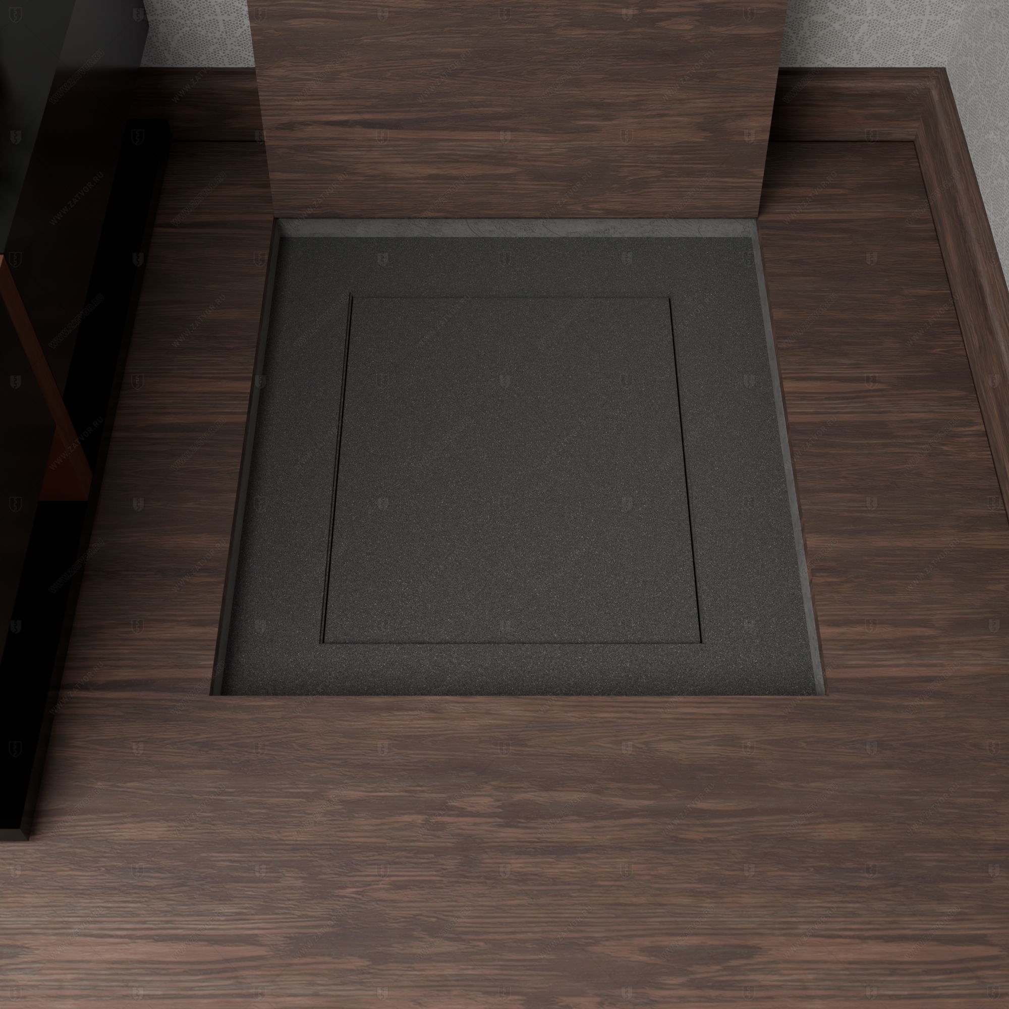 Аварийный противопожарный люк "Акмон" для комнаты спасения БАСТИОН-7