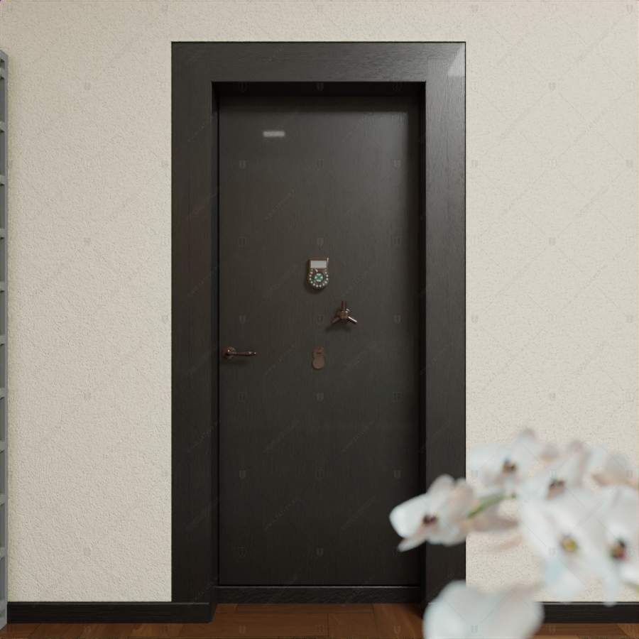 Пожаростойкая внутренняя стальная дверь "Лахеса" БАСТИОН-3