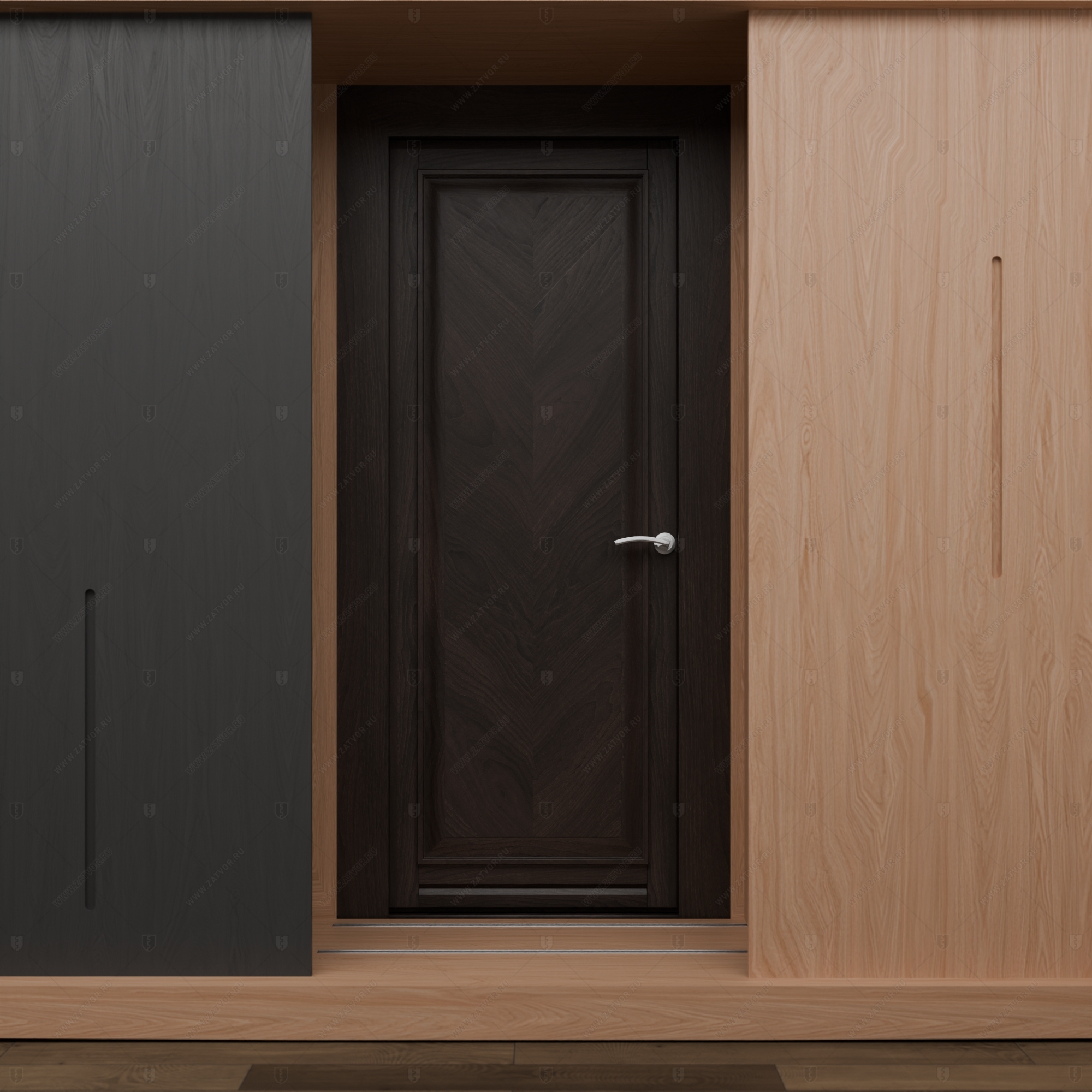 Пожаростойкая внутренняя стальная дверь "Галатея" БАСТИОН-7