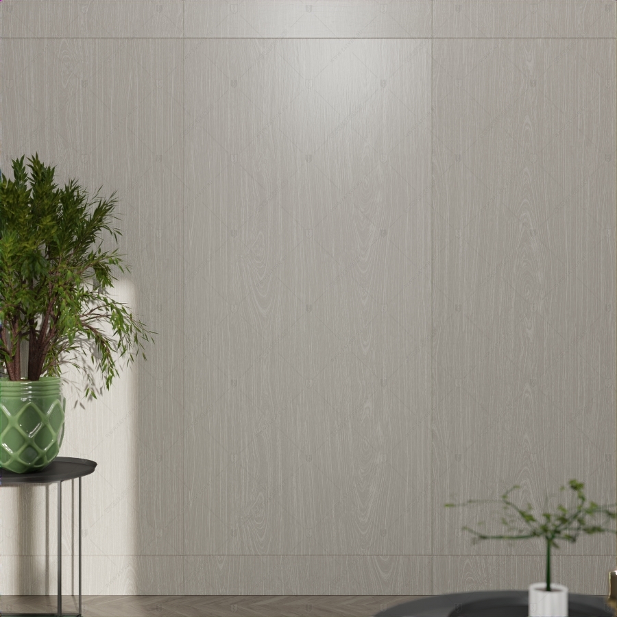 Скрытая дверь "Клитий" СуперЛюкс с панелью из шпонированного МДФ