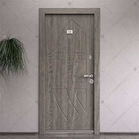 Внутренняя стальная дверь "Каппа" СуперЛюкс
