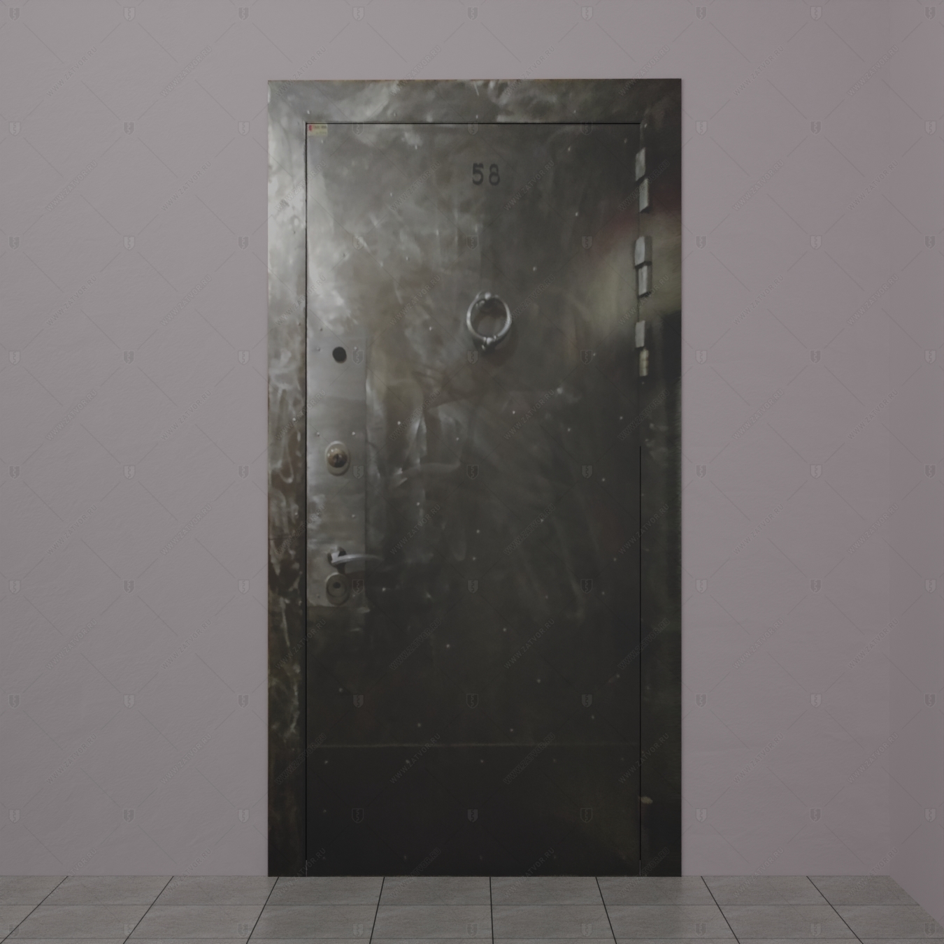 Входная дверь СуперЛюкс (правые петли)