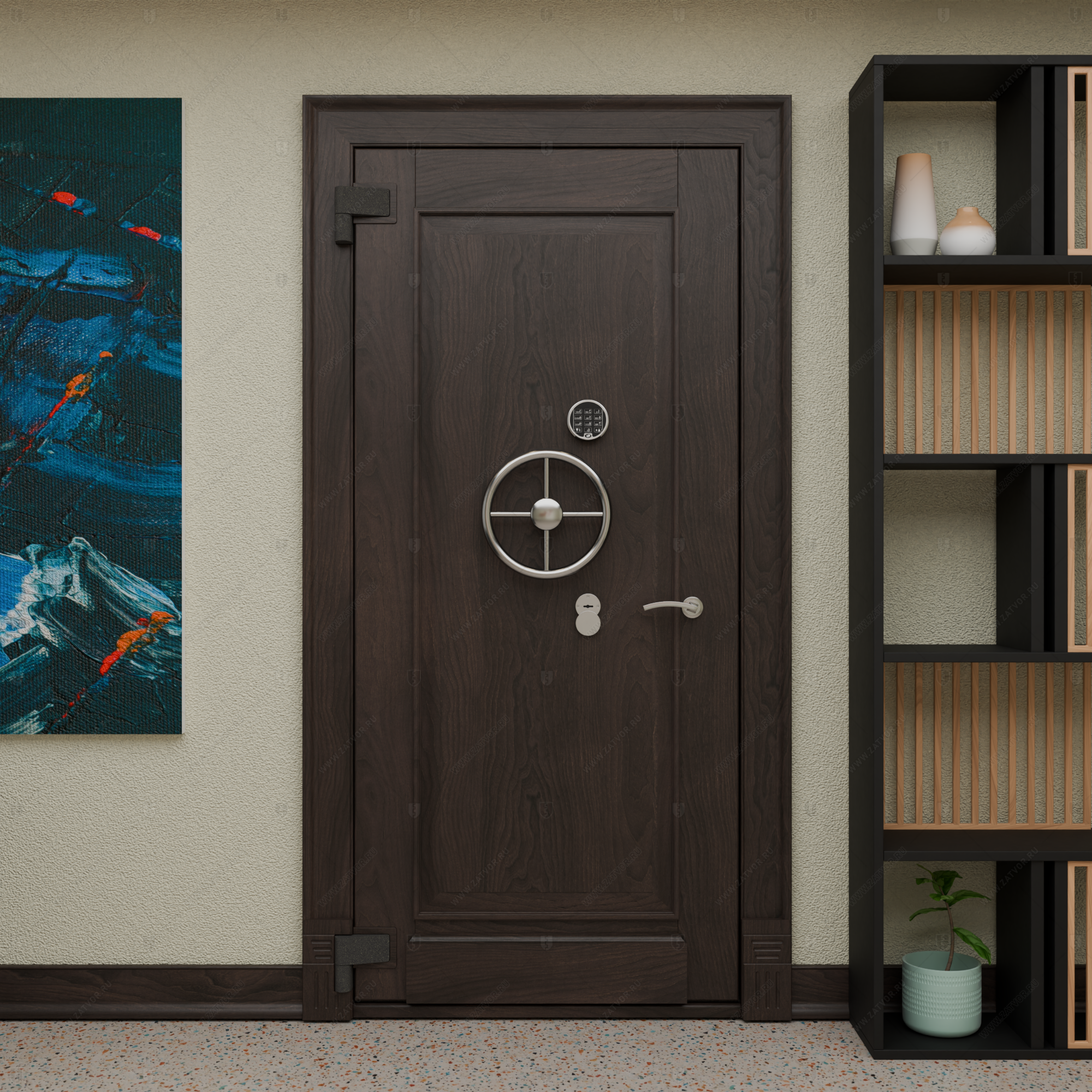 Взломостойкая сейфовая дверь "Фетида" БАСТИОН-6