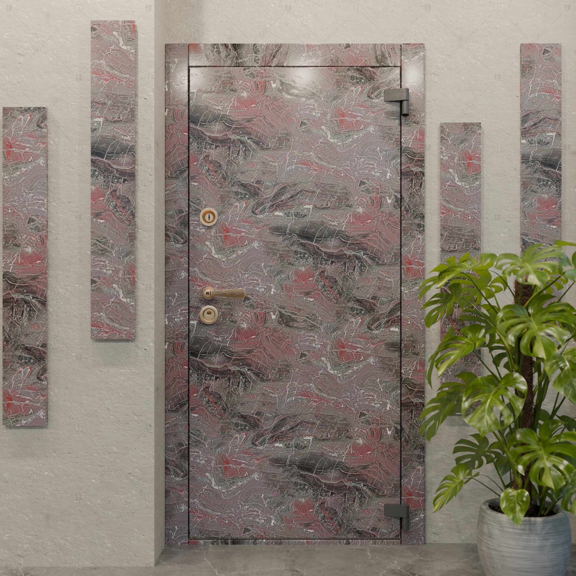 Взломостойкая входная дверь "Рия" БАСТИОН-2