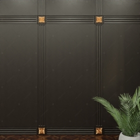 Скрытая дверь "Клото" СуперЛюкс с наружной панелью из МДФ