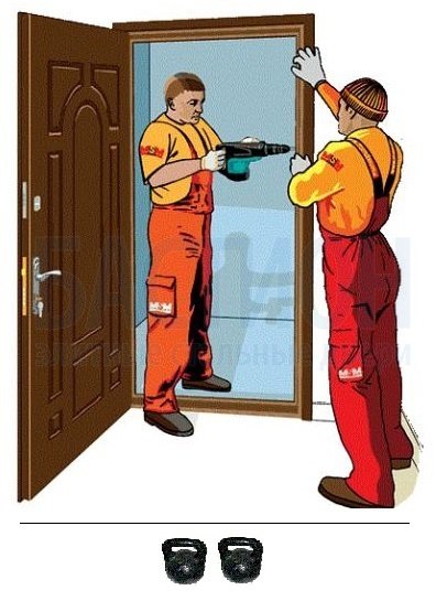 Монтаж деревянного открывающегося или откатывающегося шкафа