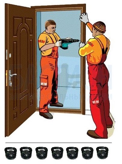 Монтаж конструкции БАСТИОН-8