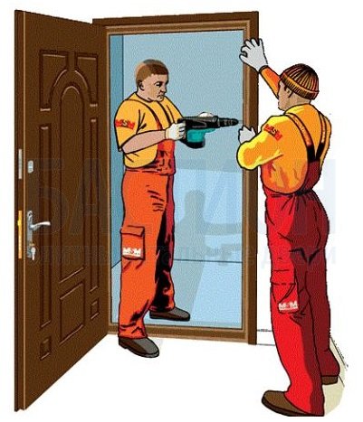 Монтаж панели на клею