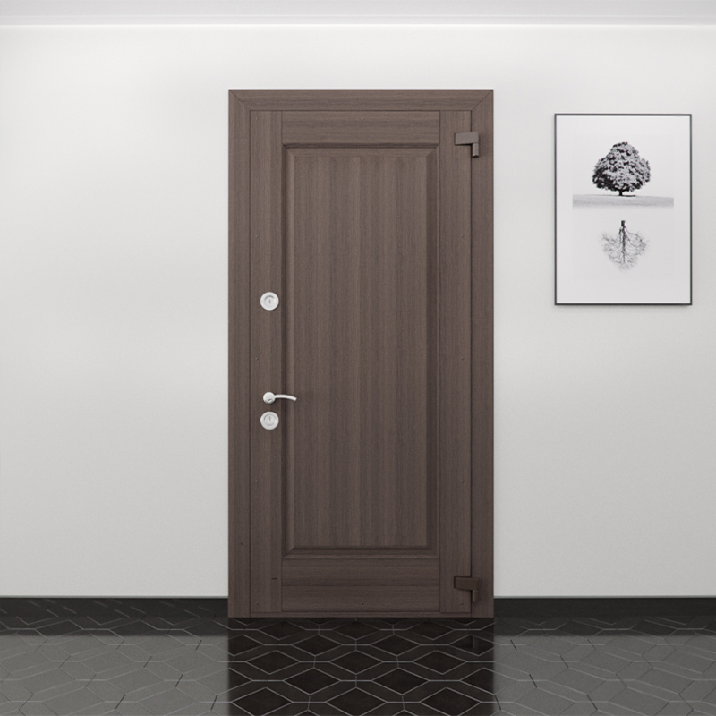 Элитные входные двери в квартиры, офисы и коттеджи с облицовкой из массива дуба