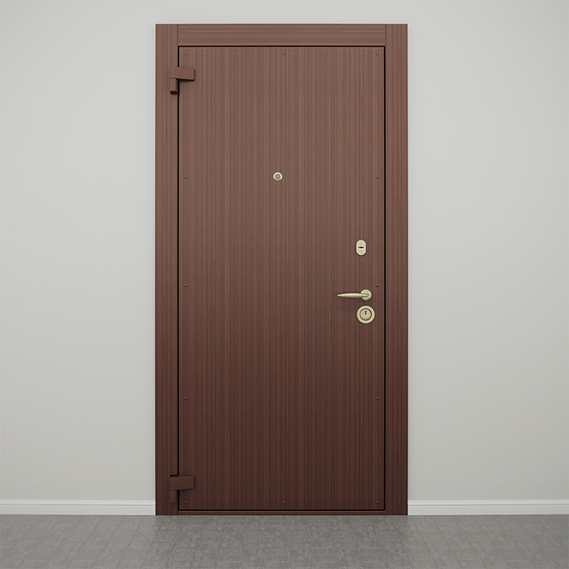 Защитные входные двери в квартиры и офисы с облицовкой из шпонированного, ламинированного и крашеного МДФ