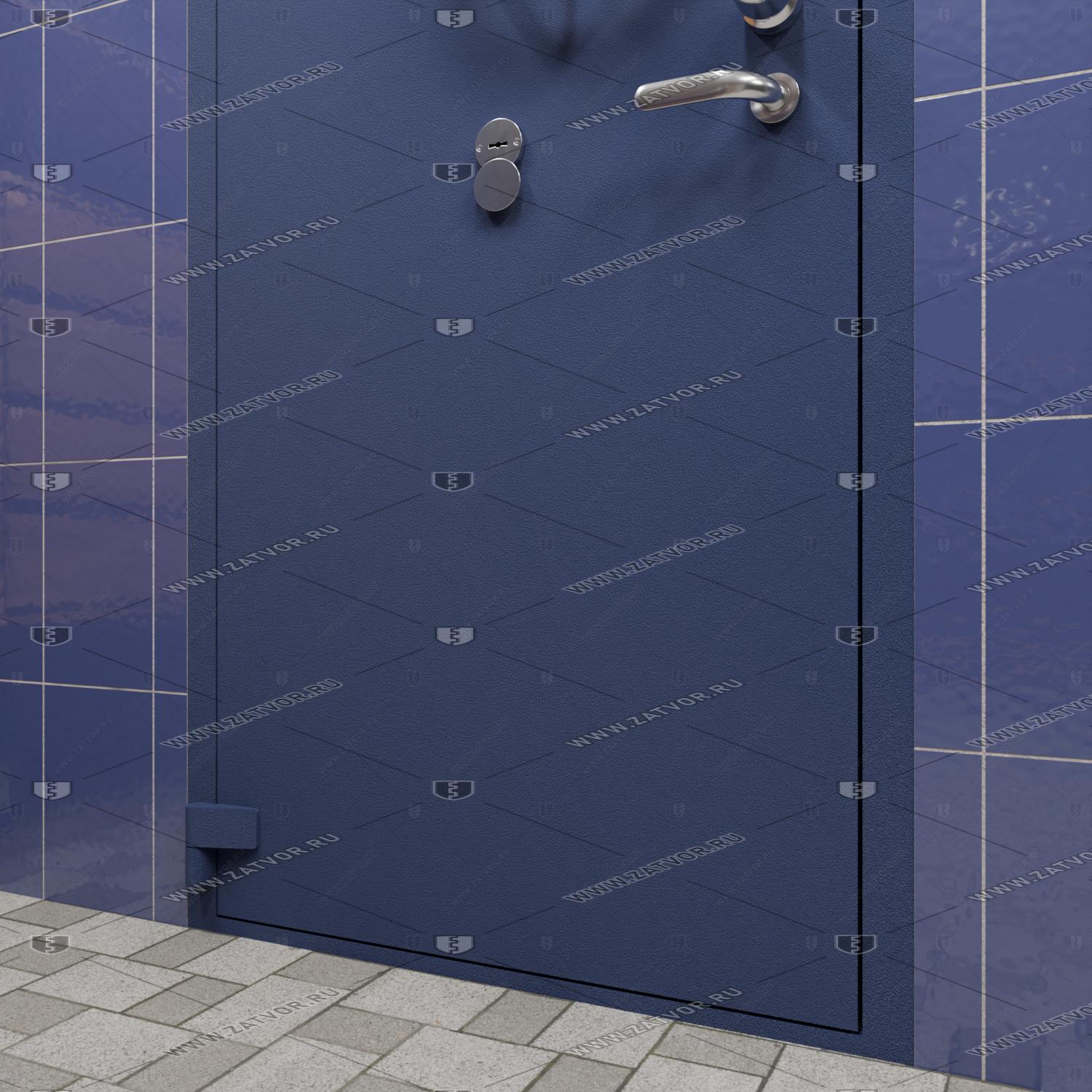 Внутренняя стальная дверь "Ихтиония" БАСТИОН-3_4