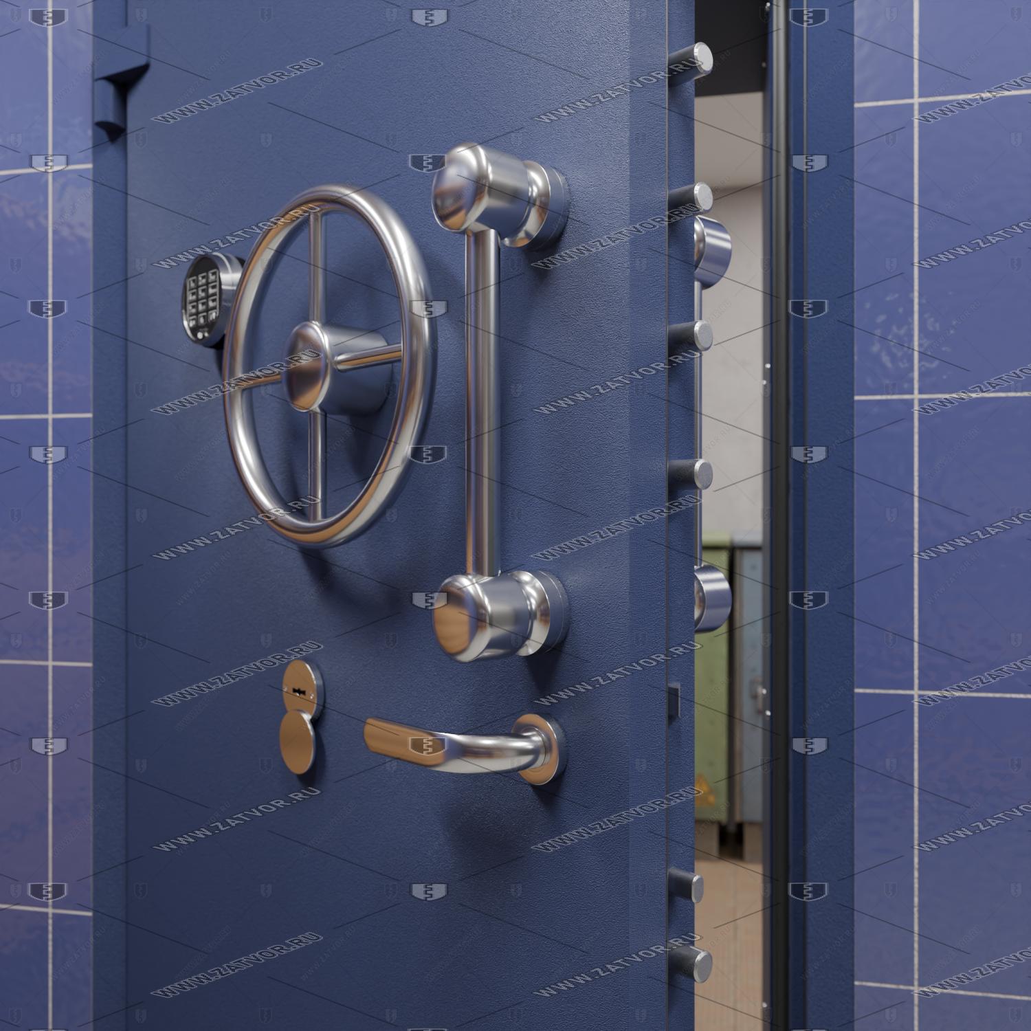 Внутренняя стальная дверь "Ихтиония" БАСТИОН-3_6