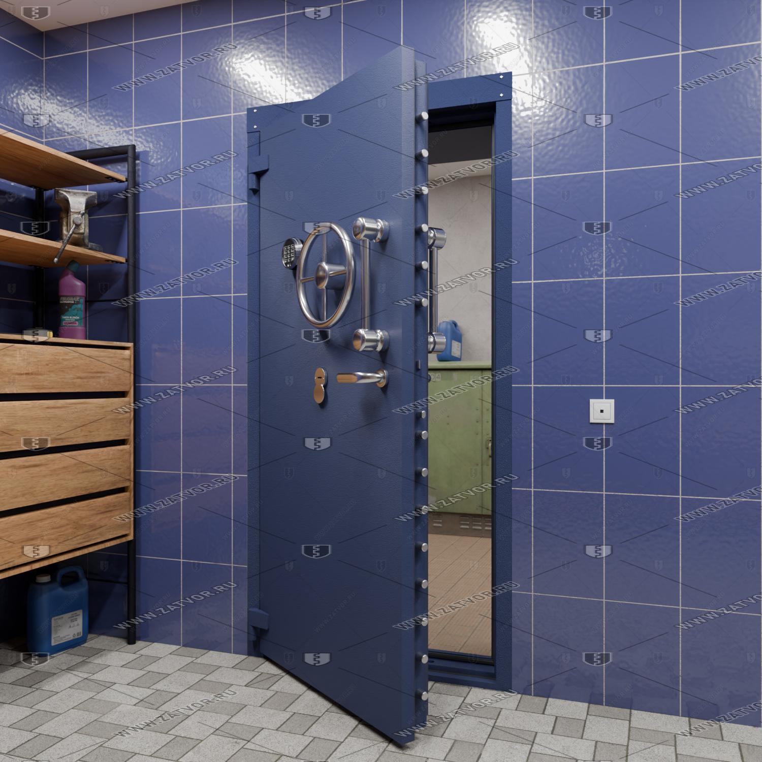 Внутренняя стальная дверь "Ихтиония" БАСТИОН-3_8