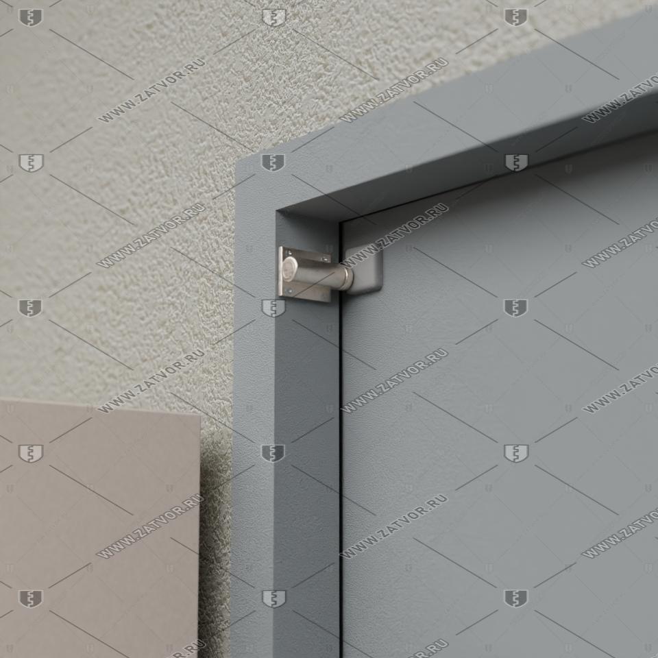 Скрытая дверь "Тоон" СуперЛюкс с панелью в виде шкафа_13