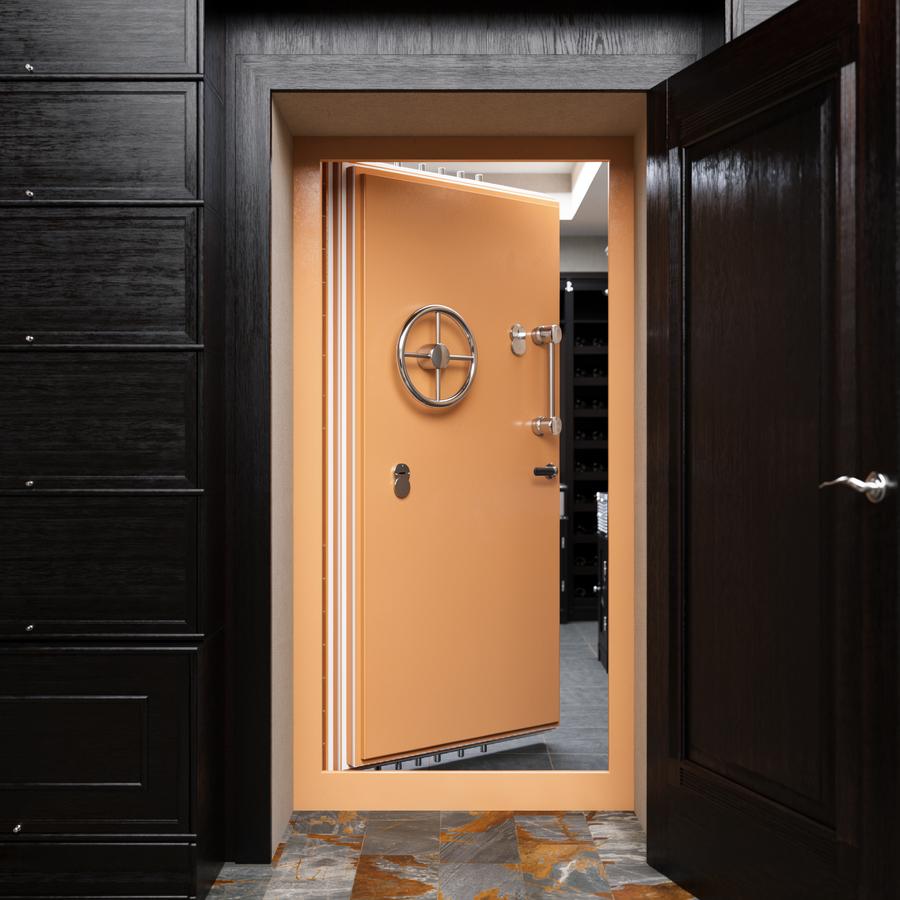 Пожаростойкая бронированная внутренняя стальная дверь "Сомн" БАСТИОН-5_4