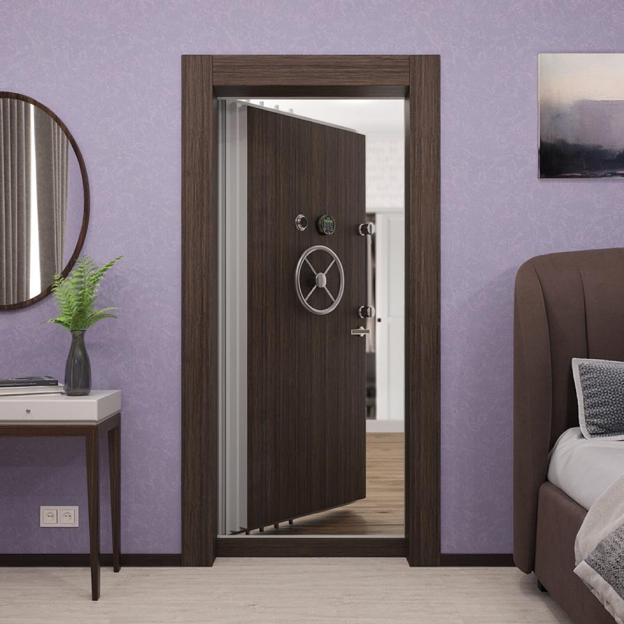 Взломостойкая внутренняя пожаростойкая сейфовая дверь "Апелиот" БАСТИОН-5 EIS60_4