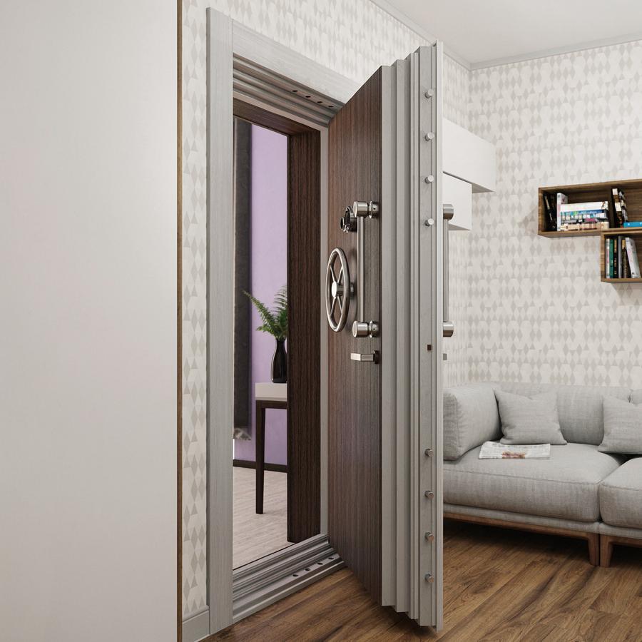 Взломостойкая внутренняя пожаростойкая сейфовая дверь "Апелиот" БАСТИОН-5 EIS60_5