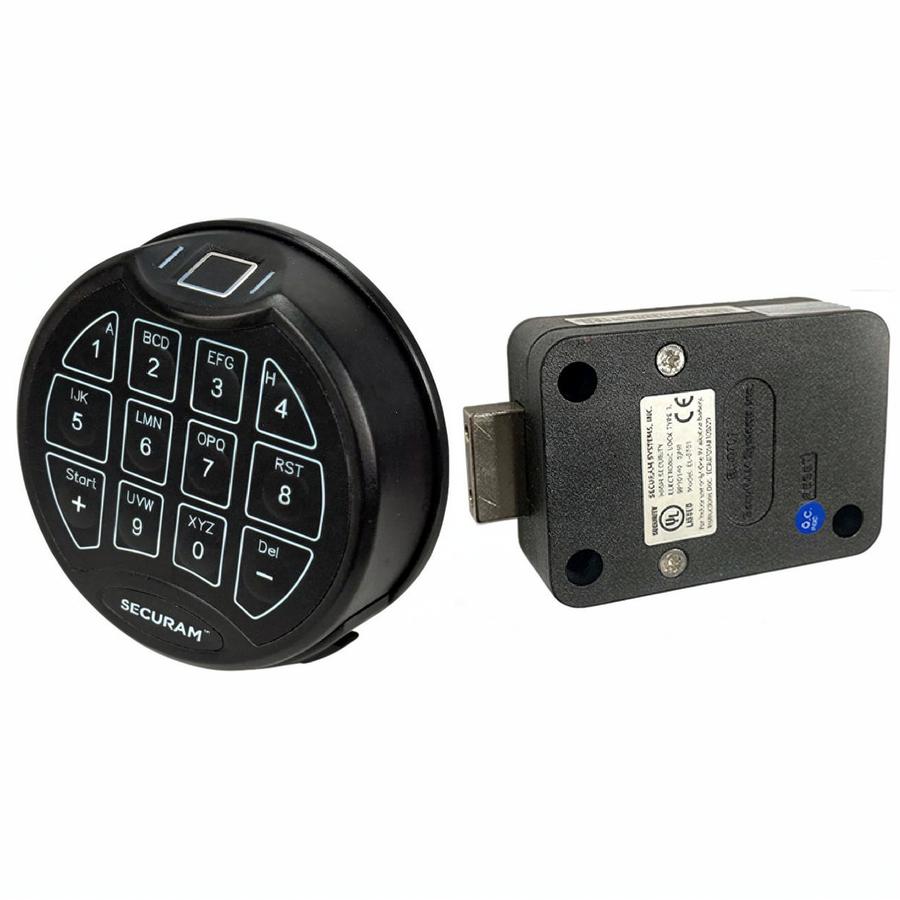 Cейфовый биометрический электронный кодовый замок-блокиратор SECURAM SCANLOGIC 0701 SAFE LOCK