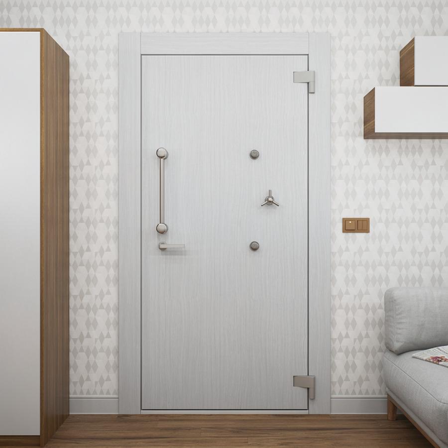 Взломостойкая внутренняя пожаростойкая сейфовая дверь "Апелиот" БАСТИОН-5 EIS60_1