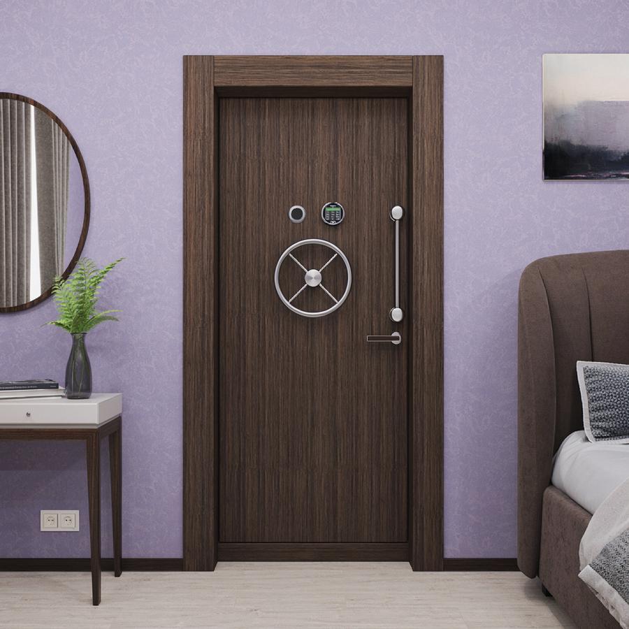 Взломостойкая внутренняя пожаростойкая сейфовая дверь "Апелиот" БАСТИОН-5 EIS60_0